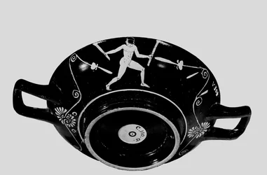 Athenian Red-Figure Stemless Cup